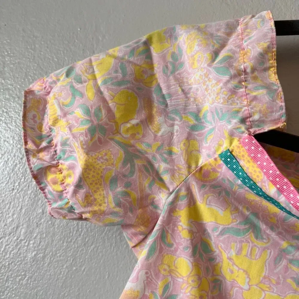 Vintage 1960’s “The Minnie” By Lilly Pulitzer Size 12 Girls Floral Dress